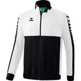 Erima - Six Wings - Presentatiejack - Zwart/Wit - 100% Polyester
