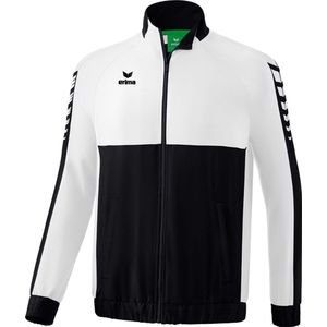 Erima - Six Wings - Presentatiejack - Zwart/Wit - 100% Polyester