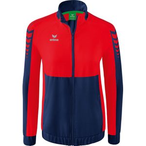 Erima - Six Wings - Presentatiejack - New Navy / Rood - 100% Polyester