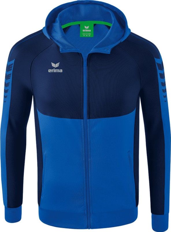 Erima heren Six Wings trainingsjack met capuchon (1032206), new royal/new navy, L