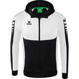 Erima - Six Wings - Trainingsjack - Zwart - 65% Polyester, 35% Katoen