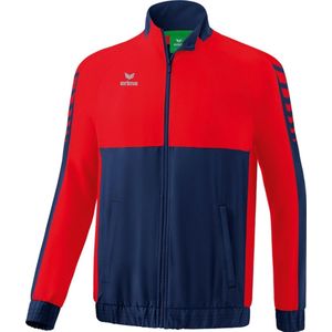 Erima uniseks-kind Six Wings presentatie jack (1012205), new navy/rood, 152