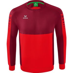 Erima Six Wings Sweatshirt Kinderen - Rood / Bordeaux | Maat: 152