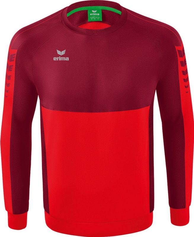 Erima - Six Wings - Sweatshirt - Rood / Bordeaux