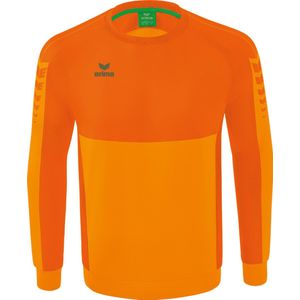 Erima - Six Wings - Sweatshirt - New Orange - 65% Polyester 35% Katoen