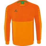Erima - Six Wings - Sweatshirt - New Orange - 65% Polyester 35% Katoen