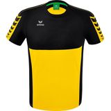 ERIMA Six Wings T-Shirt Kind Geel-Zwart6