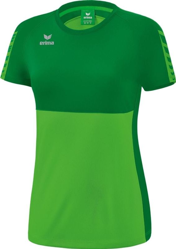 Erima Six Wings T-Shirt Dames - Green Smaragd