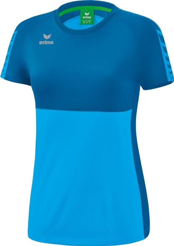 ERIMA Six Wings T-Shirt Dames Curacao-Mykonos