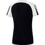 Erima - Six Wings T-shirt - Korte Mouwen - Zwart - Katoen