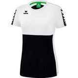 Erima - Six Wings T-shirt - Korte Mouwen - Zwart - Katoen