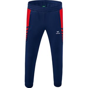 Erima - Six Wings Worker Broek - New Navy - Rood - Functioneel Materiaal