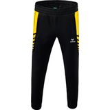 Erima Six Wings Worker Broek Heren - Zwart / Geel