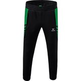 Erima - Six Wings Worker Broek - Dames - Zwart / Rood - Functioneel Materiaal
