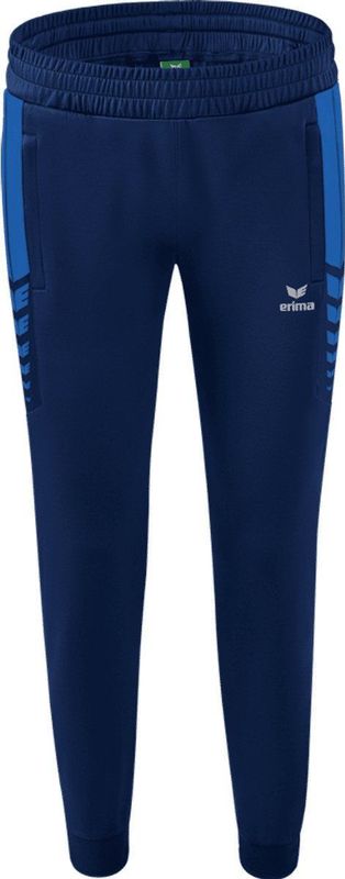 Erima - Six Wings - Presentatiebroek - New Navy - Rood - Kinderen