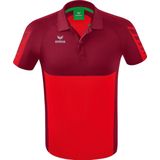 ERIMA - Six Wings Polo - Poloshirt - Rood-Bordeaux - Katoen
