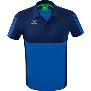 Erima Six Wings Polo Heren - New Royal New Navy