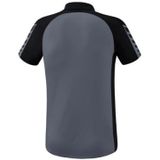 ERIMA - Six Wings Polo - Slate Grey-Zwart - Poloshirt - Katoen