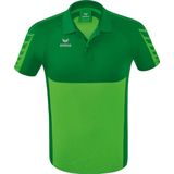 Erima Six Wings Polo Heren - Green Smaragd