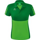 ERIMA Six Wings Polo Dames Green-Smaragd