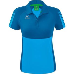 ERIMA Six Wings Polo Dames Curacao-Mykonos