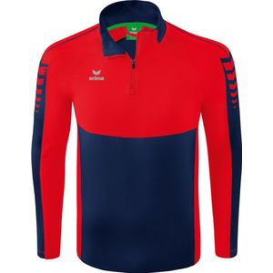 Erima uniseks-volwassene Six Wings trainings top (1262205), new navy/rood, M