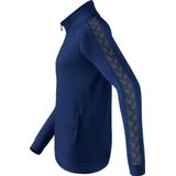 Erima - Essential Team Track Top - Sweatshirt - Zwart - 50% Katoen, 50% Polyester