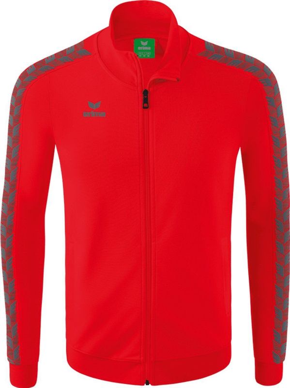 Erima - Essential Team Tracktop Jack - Rood - Katoen/Polyester
