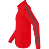 Erima - Essential Team Track Top - Sweatshirt - Zwart - Katoen/Polyester