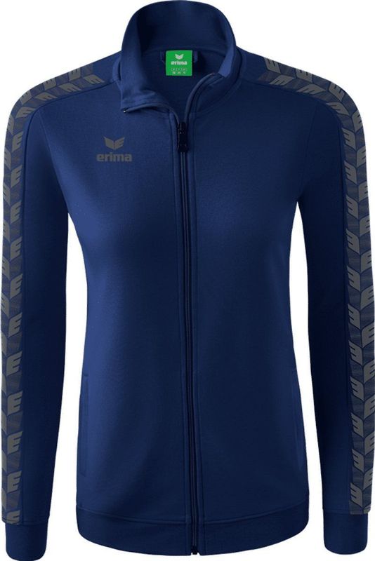 Erima - 2032213 - Trainingsjack - Zwart - Slijtvaste Materiaalmix