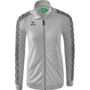 Erima - Essential Team Track Top - Sweatshirt - Zwart - Katoen/Polyester
