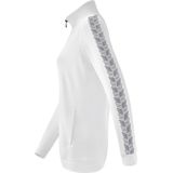 ERIMA - Trainingsjack - Zwart - Katoen/Polyester - Getailleerd