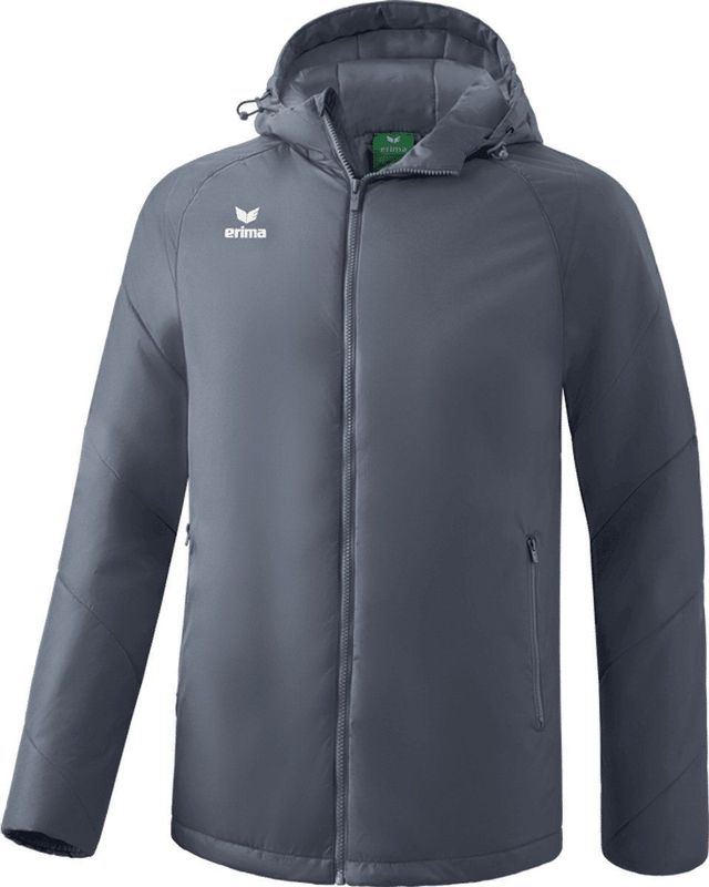 Erima - Team Winterjack - Jack - Slate Grey - 100% Polyester - Waterdicht