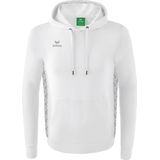 Erima - Essential Team Hoodie - Zwart - Katoenmix - Voorzakje