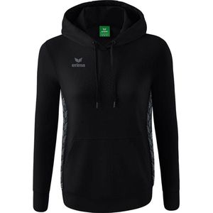 Erima - Essential Team - Sweatshirt - Met Capuchon - Zwart
