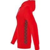 Erima - Essential Team - Sweatshirt - Met Capuchon - Zwart