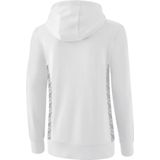 Erima Essential Team Sweatshirt Met Capuchon Dames - Wit / Monument Grey
