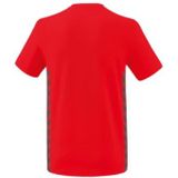 Erima Essential Team T-Shirt Kinderen - Rood Slate Grey