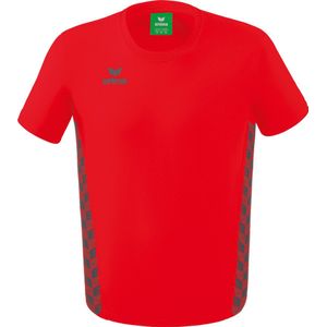 Erima Essential Team T-Shirt Kinderen - Rood Slate Grey