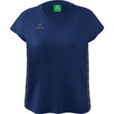 Erima Essential Team T-Shirt Dames - New Navy Slate Grey