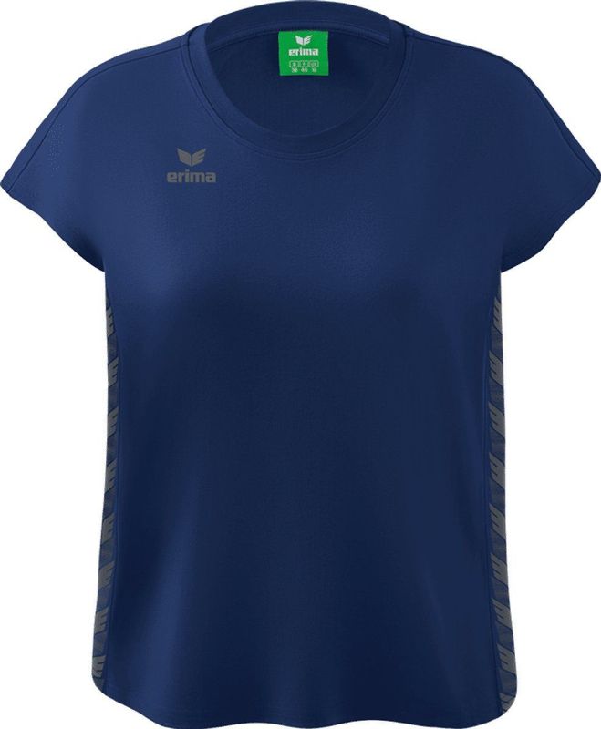 Erima Essential Team T-Shirt Dames - New Navy Slate Grey
