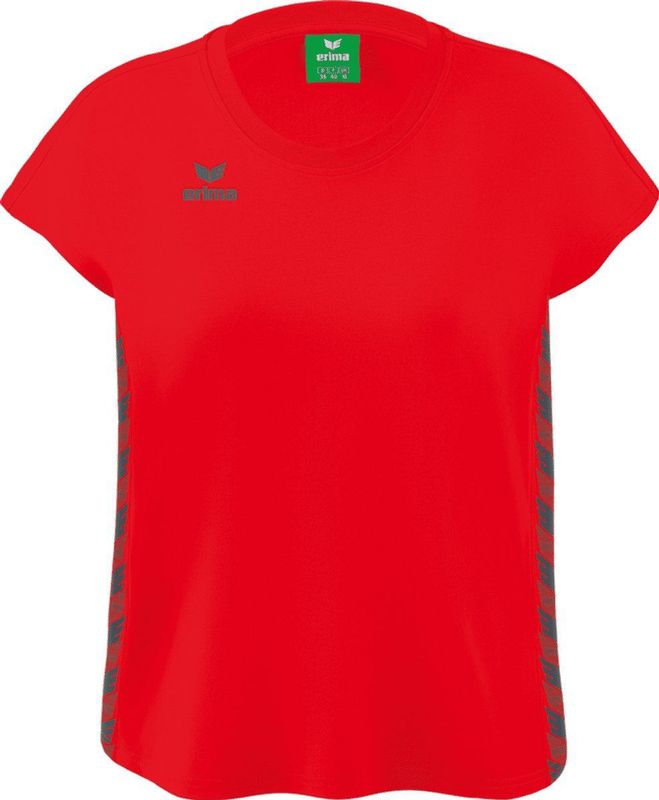 Erima Essential Team T-Shirt Dames - Rood Slate Grey