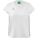 Erima Essential Team T-Shirt Dames - Wit Monument Grey