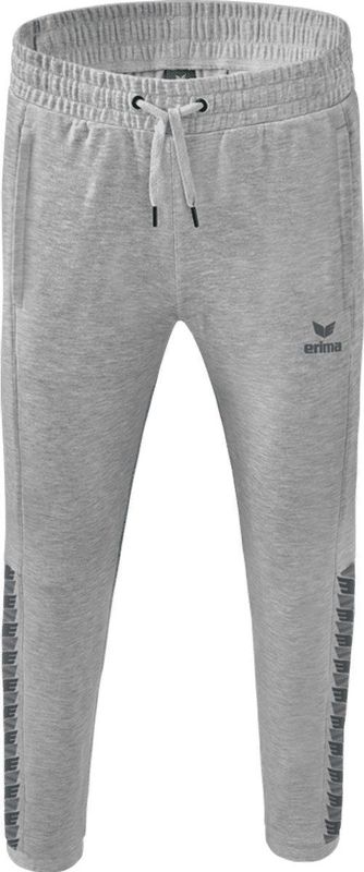 Erima - Joggingbroek - Zwart - Katoenmix - Tapered Fit