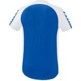 Erima Six Wings Shirt Korte Mouw Kinderen - New Royal / Wit | Maat: 140