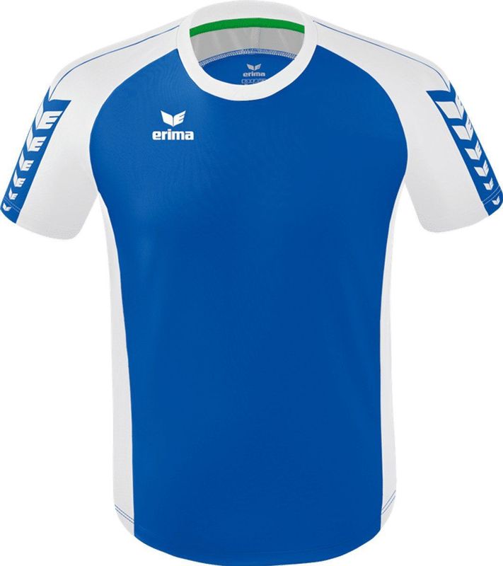 Erima Six Wings Shirt Korte Mouw Kinderen - New Royal / Wit | Maat: 140