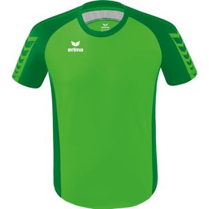 Erima Six Wings Shirt Korte Mouw Heren - Green / Smaragd | Maat: M