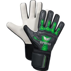 Erima Unisex Jeugd FleX-Ray New Talent FS keepershandschoen, zwart/groen gecko, 3,5