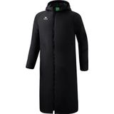 Team - Stadionjas - Zwart - Waterdicht Buitenmateriaal - Gewatteerd