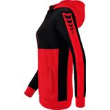 Erima - Trainingsjack - Rood - Zachte Materiaalmix